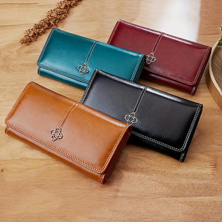 Alyssa™ Tendances | Portefeuille à deux volets de luxe