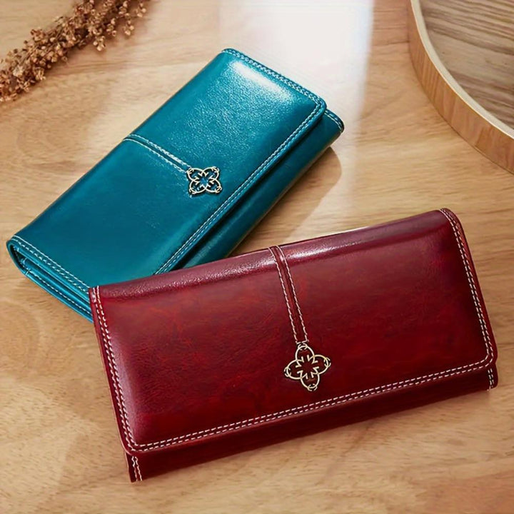 Alyssa™ Tendances | Portefeuille à deux volets de luxe