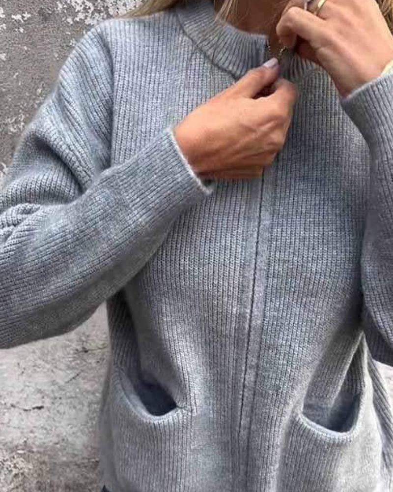 ERA - CARDIGAN EN COTON TRICOTÉ