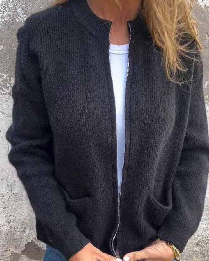 ERA - CARDIGAN EN COTON TRICOTÉ