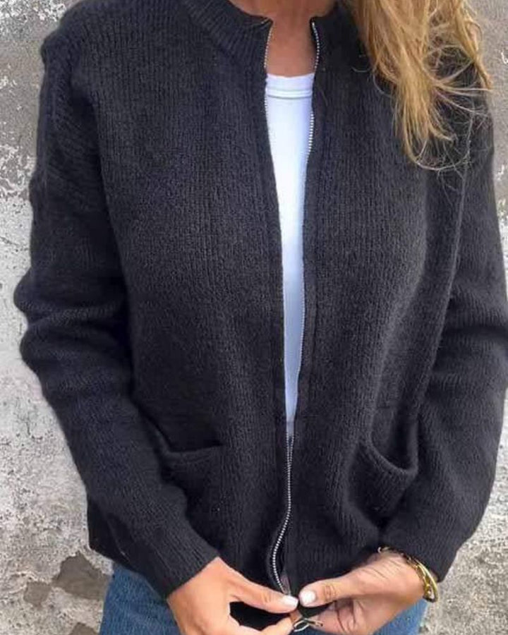 ERA - CARDIGAN EN COTON TRICOTÉ