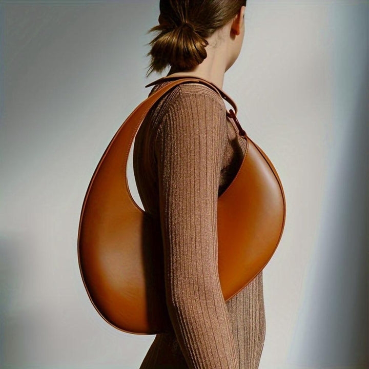 Sophia™ Moderne minimaliste | Sac hobo élégant de couleur unie