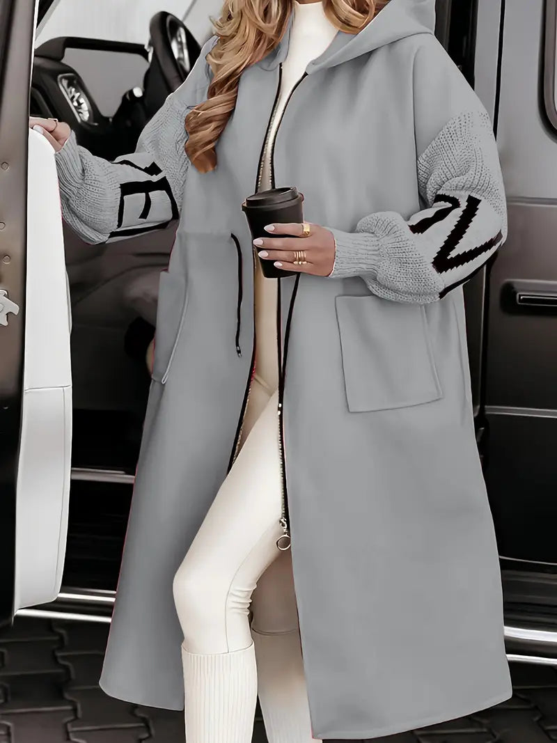 Rosana | Élégant manteau à capuche