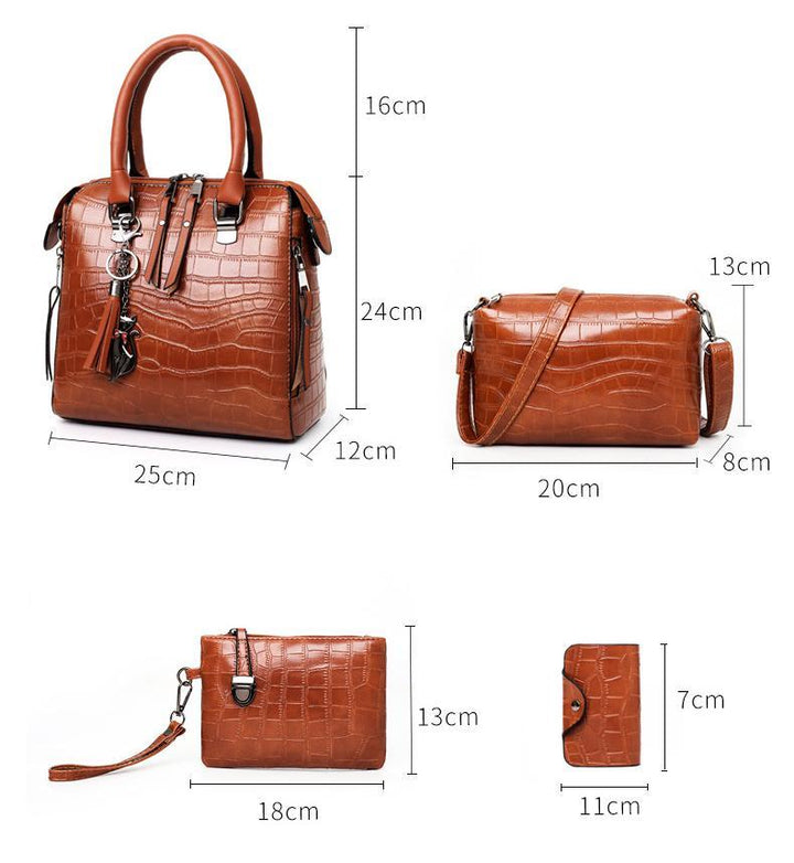 Olivia™ Élégance classique | Ensemble moderne de 4 sacs