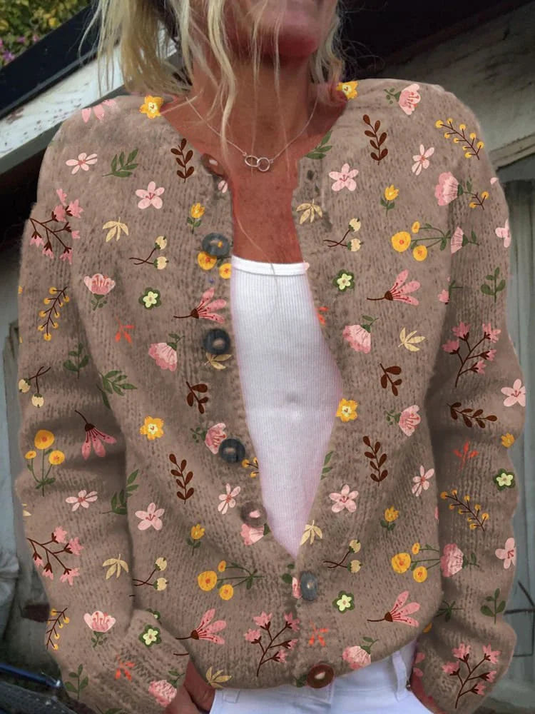 FORI – CARDIGAN FLORAL
