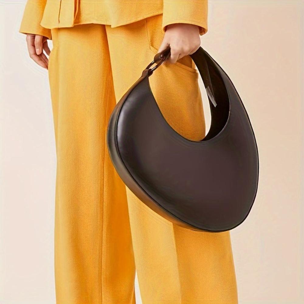 Sophia™ Moderne minimaliste | Sac hobo élégant de couleur unie