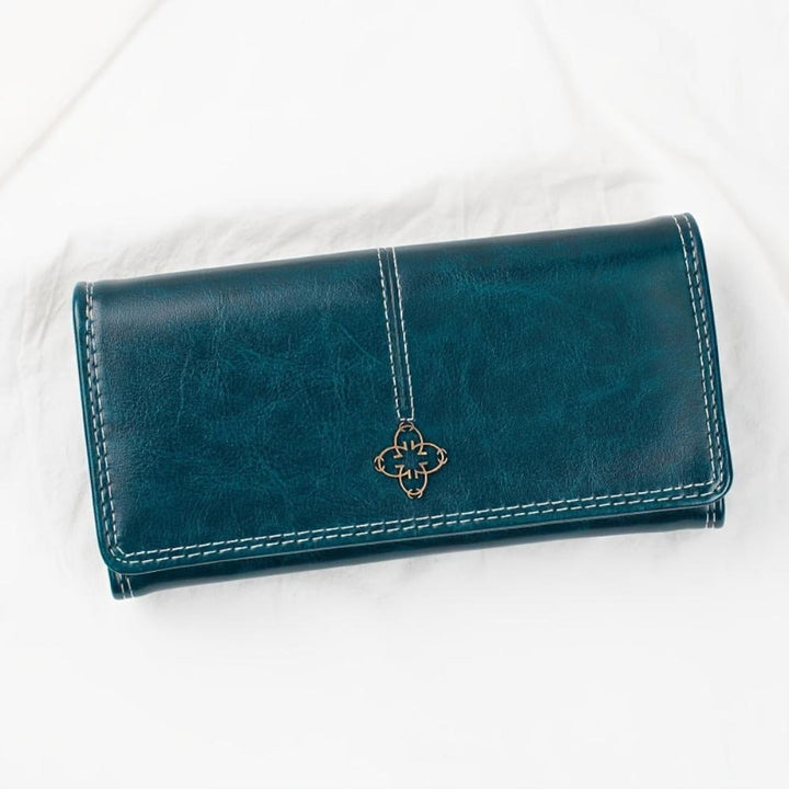Alyssa™ Tendances | Portefeuille à deux volets de luxe