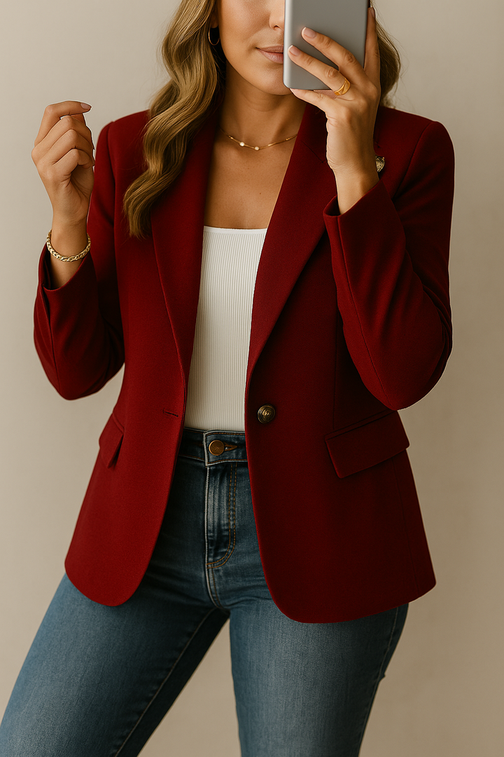 Tatiana - Blazer élégant avec boutons et poches