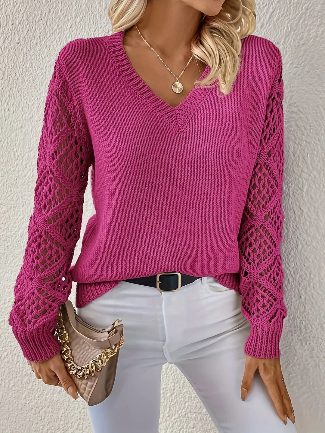 Elizabeth | Pull à col en V souple