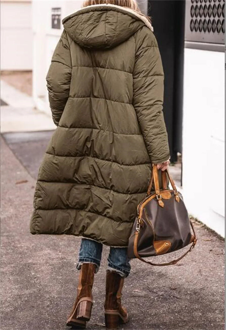 Maria - Manteau matelassé réversible