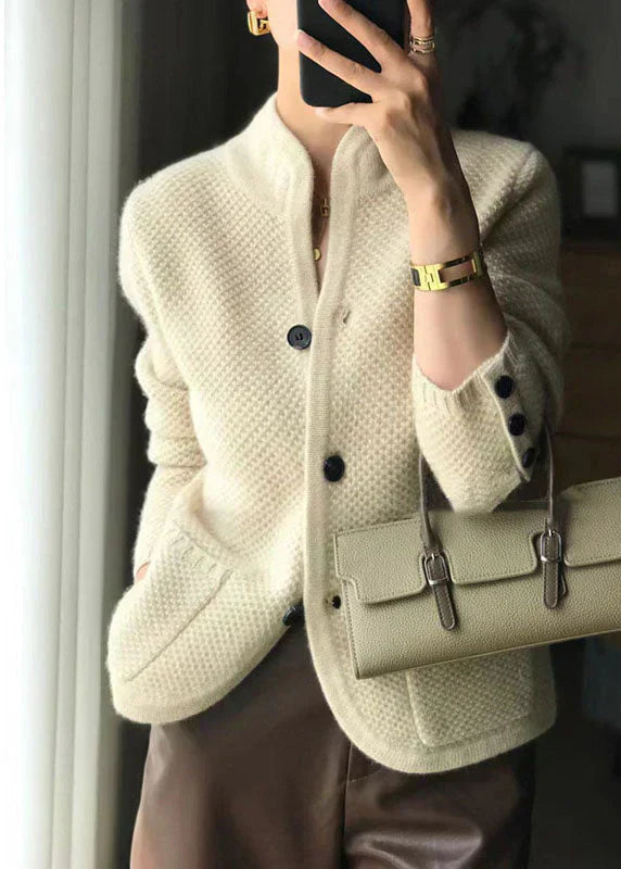 Claire – Cardigan en cachemire mélangé avec boutons