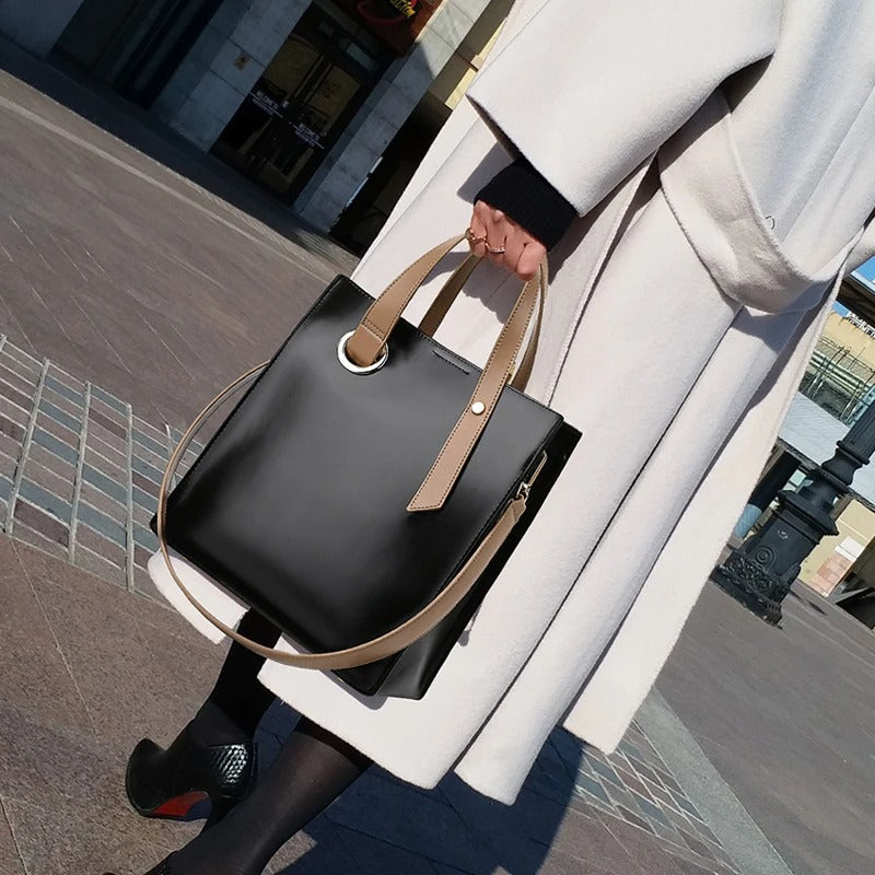 Amelia™ Minimalist Essential | Sac fourre-tout structuré et élégant
