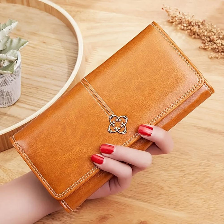 Alyssa™ Tendances | Portefeuille à deux volets de luxe