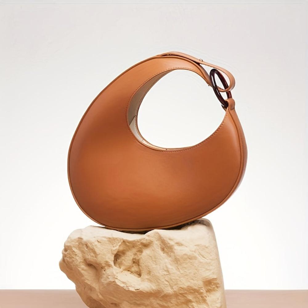 Sophia™ Moderne minimaliste | Sac hobo élégant de couleur unie