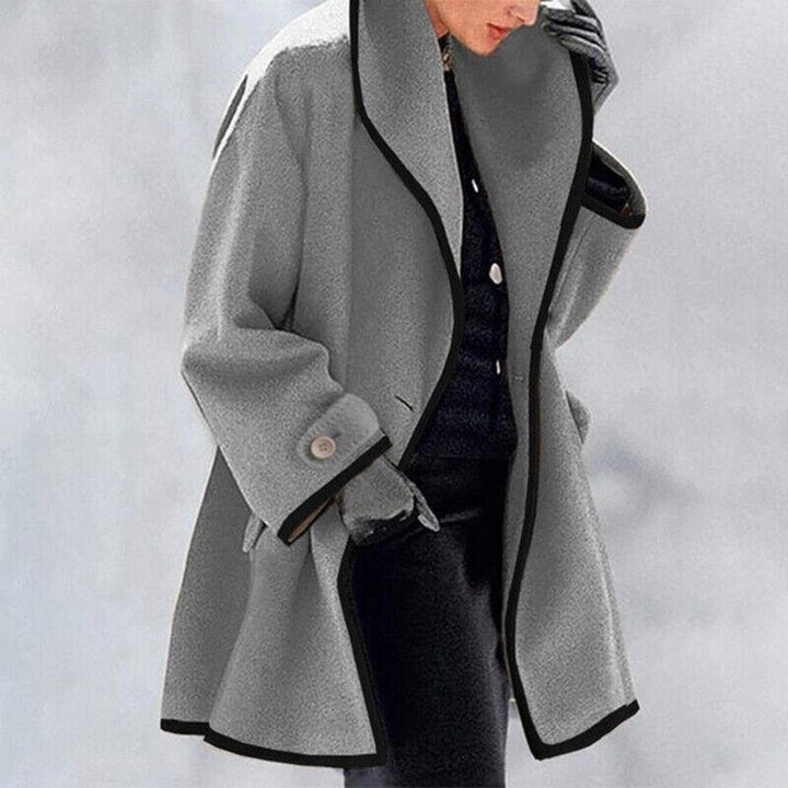 Elena | Manteau élégant pour femme avec boutons et coupe moderne