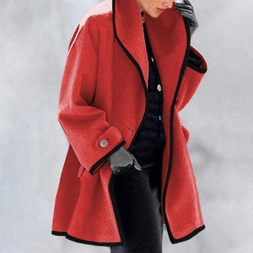 Elena | Manteau élégant pour femme avec boutons et coupe moderne