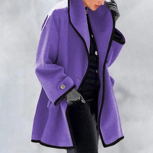 Elena | Manteau élégant pour femme avec boutons et coupe moderne