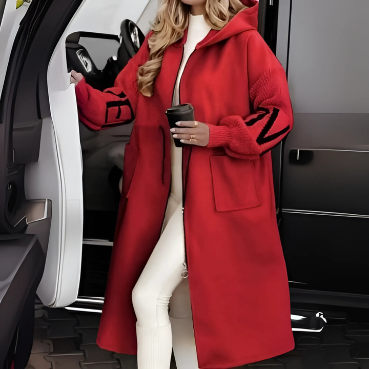 Rosana | Élégant manteau à capuche