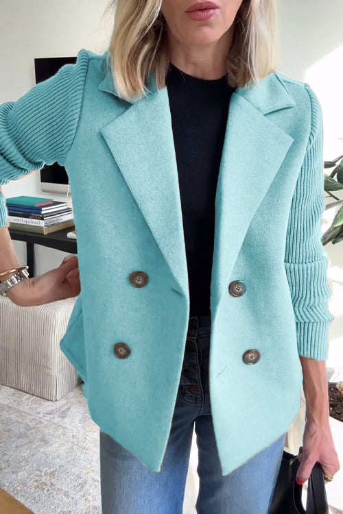 Jaz | Blazer chic à manches en maille