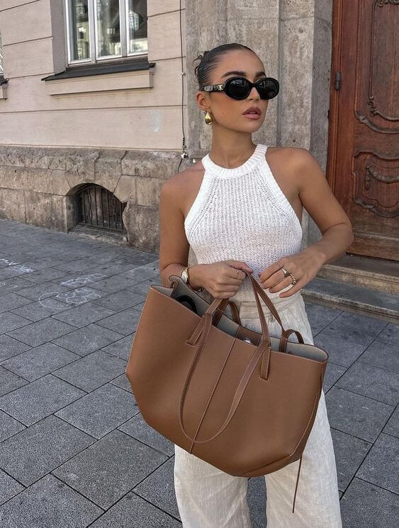Layla - Sac fourre-tout vintage